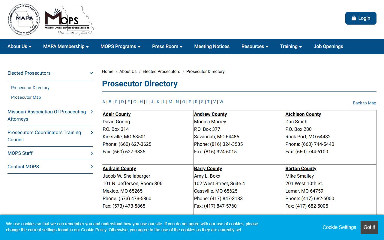 Johnson County Circuit Clerk related court record offices
