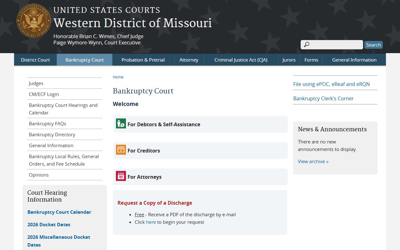 Johnson County Circuit Court probate records compared with federal bankruptcy records